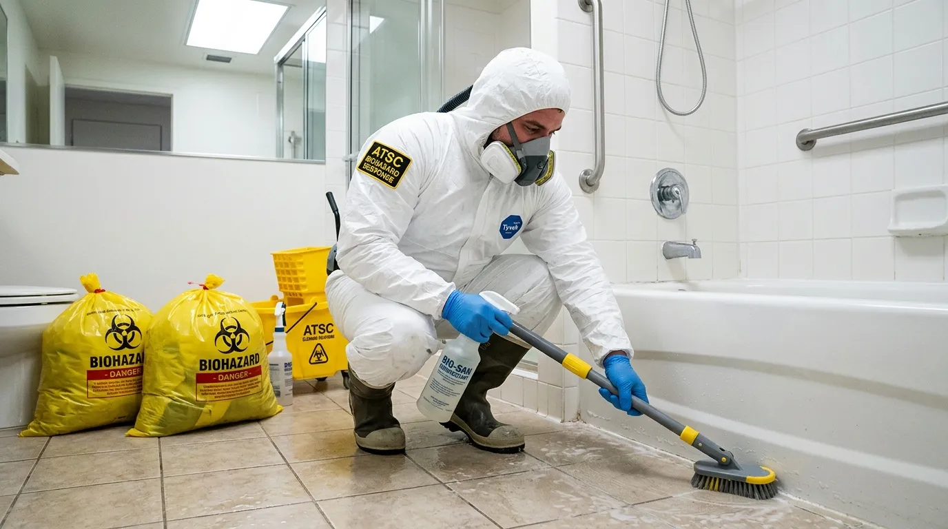 Decontamination equipment deployed for Blood Cleanup in Layton